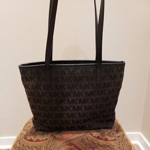 Michael Kors Canvas Signature Tote Bag